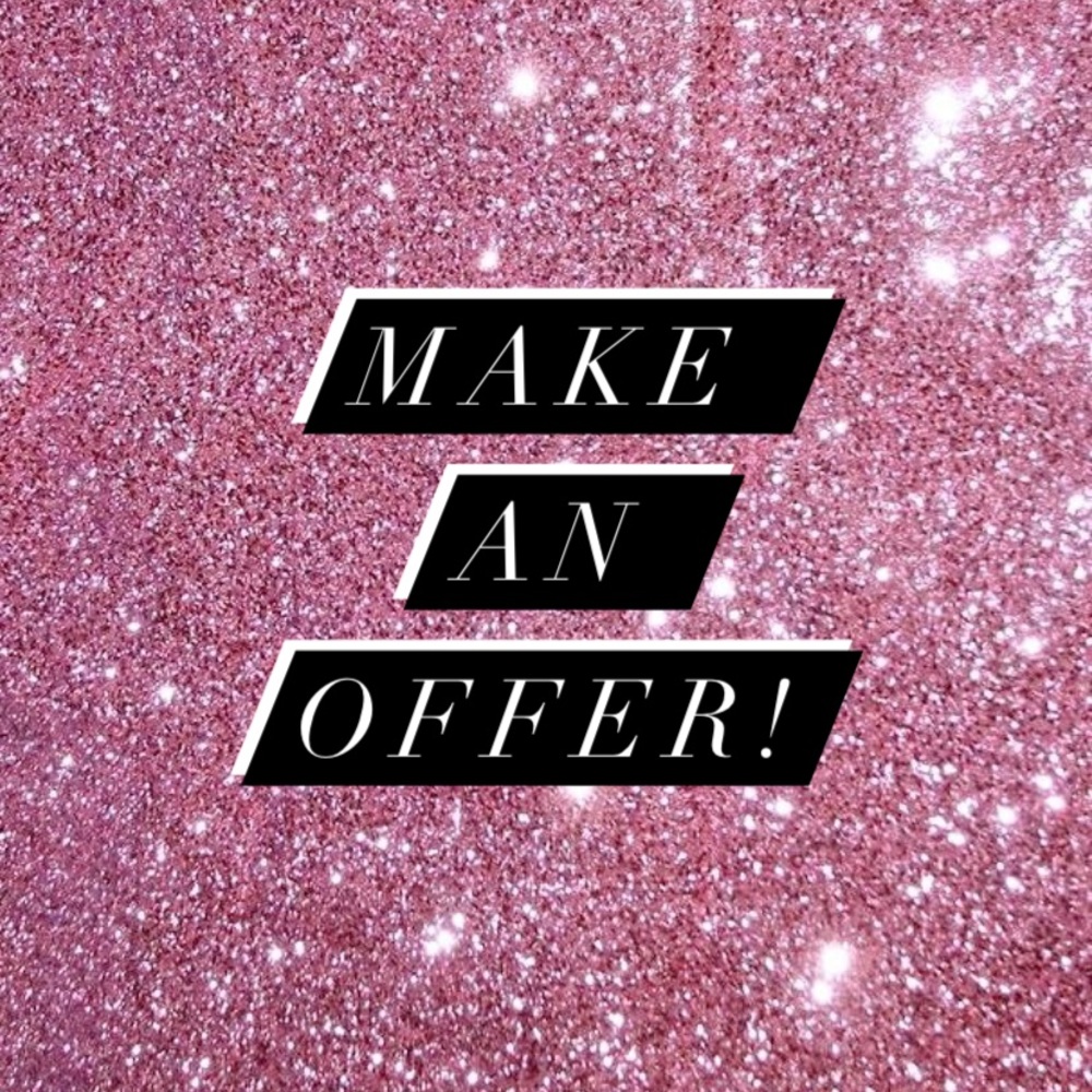 All reasonable offers accepted!💕